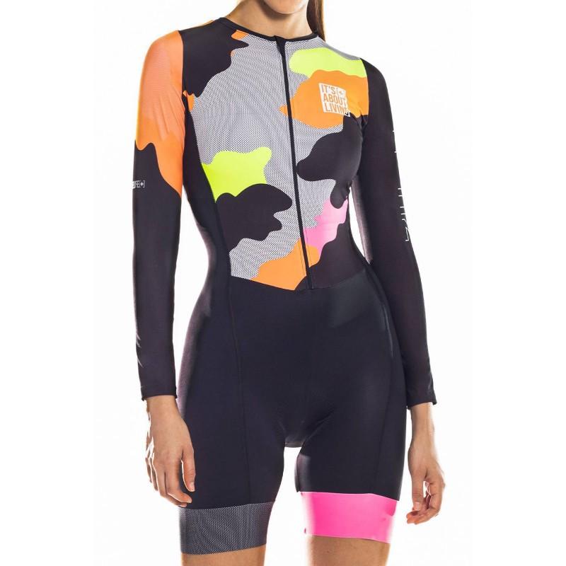 Womens Triathlon Suit Short Sleeve Cycling