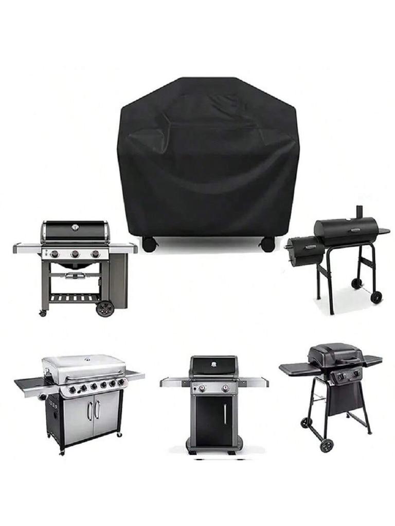 Housse de barbecue de jardin extérieure Robuste Universelle Tissu Oxford Housse de barbecue Housse de protection anti-poussière pour barbecue de pique-nique