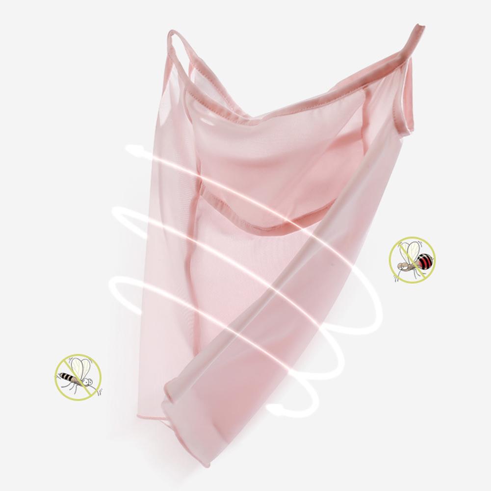 Ice Silk Sports Mask Scarf Breathable Full Face Sun Protection Mask Adjustable Anti Ultraviolet for Summer Outdoor Activities