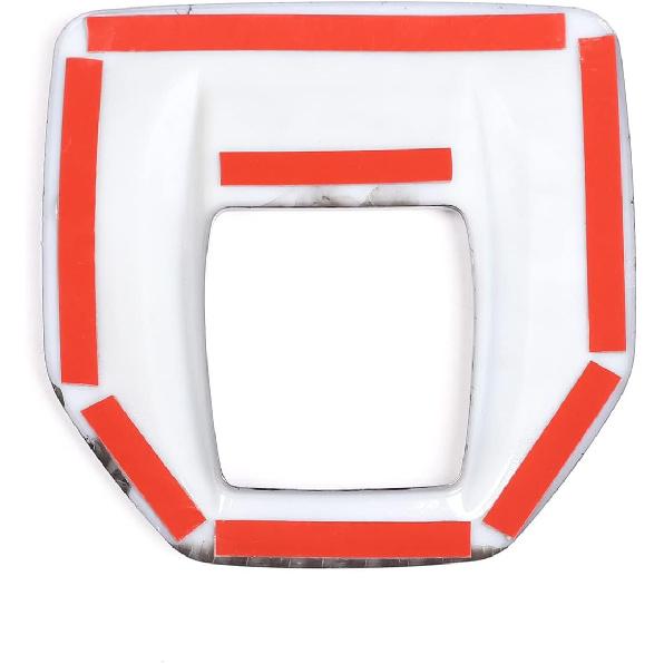 LLKUANG for Alfa Romeo Giulia Stelvio 2017 2018 2019 ABS Carbon Fiber Interior Center Console Gear Shift Panel Cover Trim