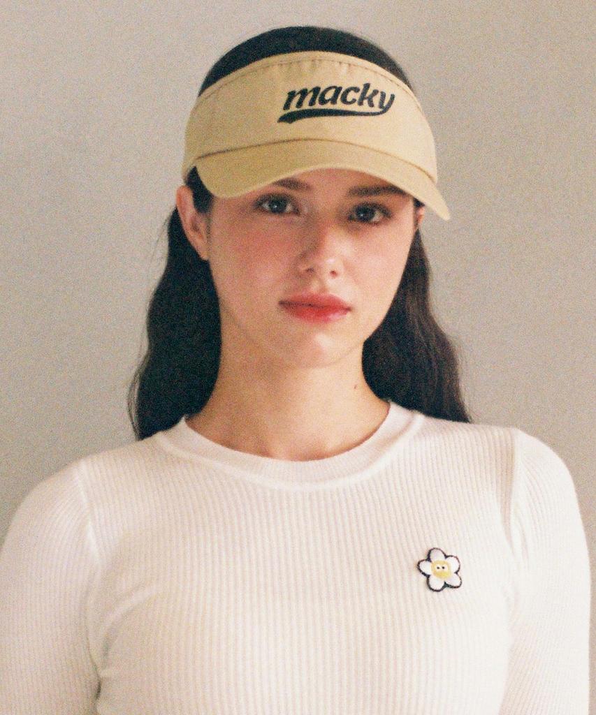 MACKY Flua Sun Visor Beige