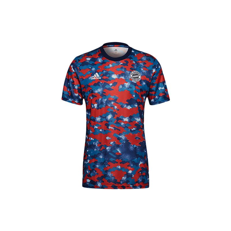 Adidas Bayern Munich Black Soccer Jersey Men s Red Blue Multicolor GR0652 L