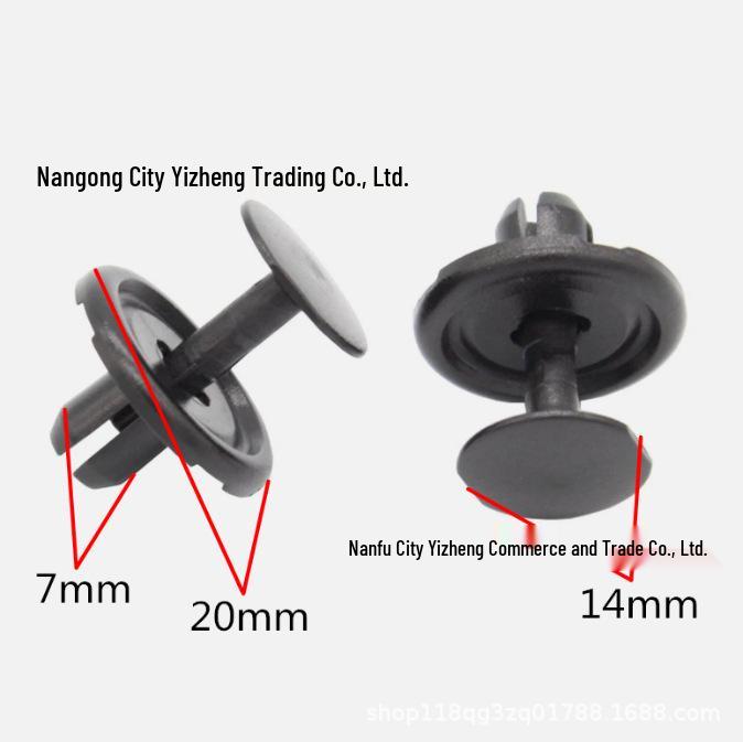 Corolla Crown Vios Camry RAV4 Yaris Prado Parafango Portaruota di Scorta Clip Radiatore
