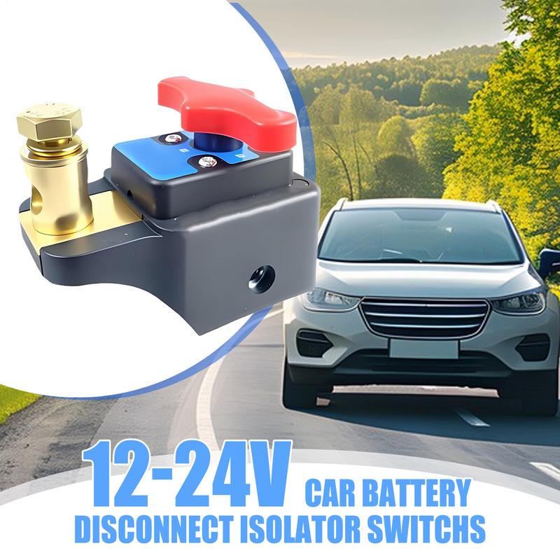 Top Post Battery Disconnect Switches 12-24V RV Battery Disconnect Switches Automotive Replacement Accessories For Truck