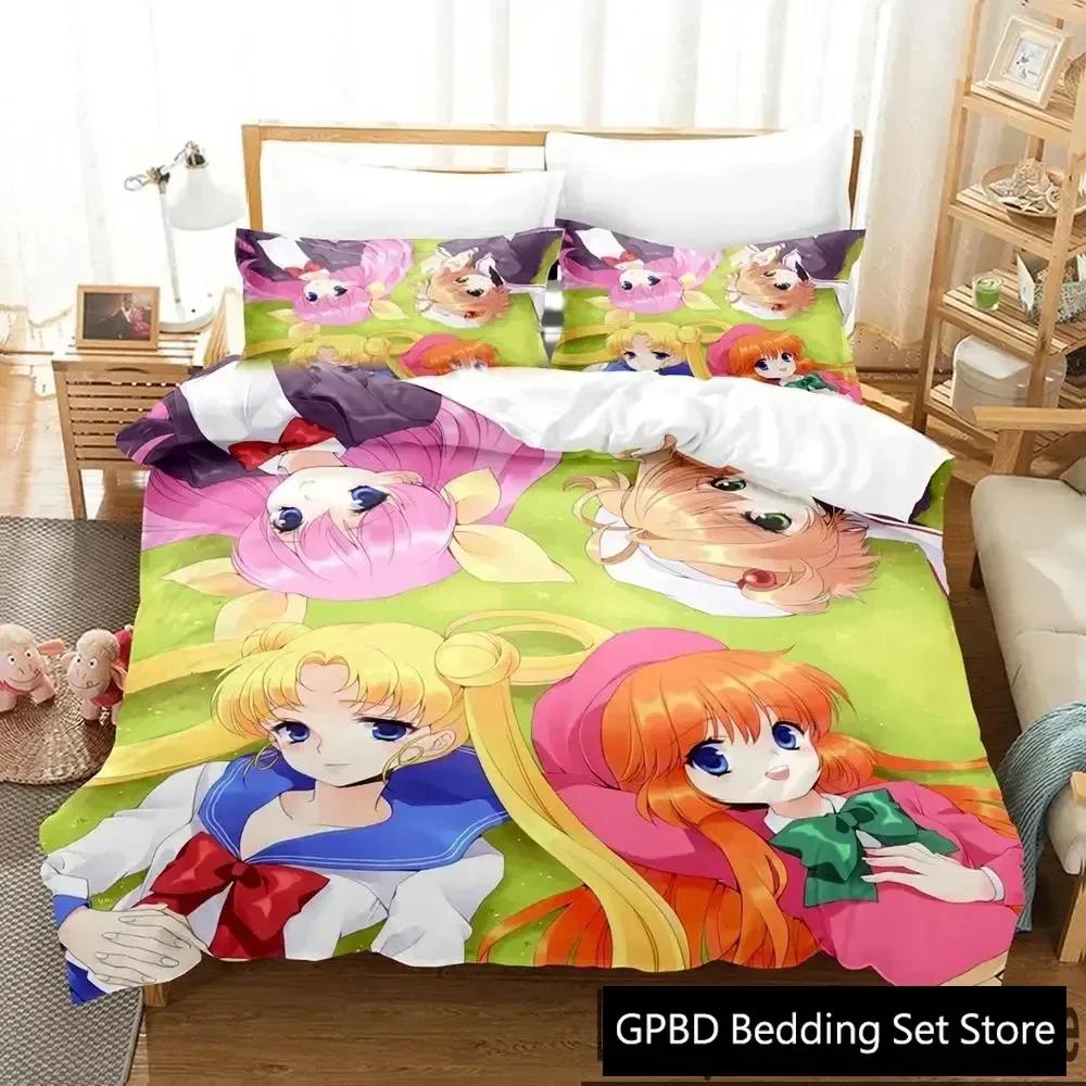Comforter 3D Print Anime Wedding Peach Bedding Set Bedroom Soft Modern S Comefortable Kids And