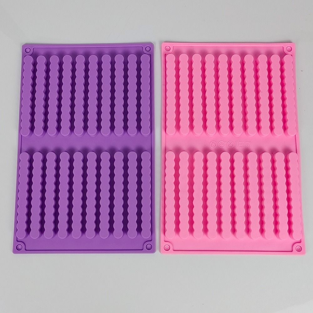 Party Decor 20 Cavities Chocolate Molds Food Grade Silicone Cake Decorating Tool Reusable DIY Baking Mold Candle Making