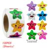 50-500pcs Colorful Star Stickers for Kids Reward School Classroom Adhesive Holographic Star Stickers for Teachers DIY Cr Practical Use