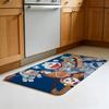 Cartoon D-Doraemons Kitchen Floor Mat Footpad Mats Style Soft Bedroom Floor House Laundry Room Mat Anti-skid Household Carpets