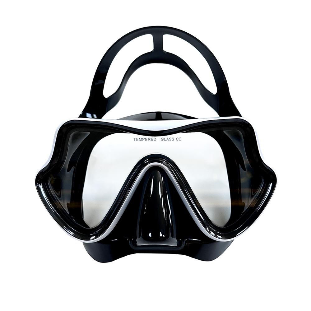 Cross-Border Anti-Fog Diving Goggles: Large Frame, Full Dry Silicone Snorkeling Mask for Adults