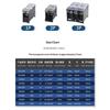 Din Rail Terminal Block In12Bk In20Bk 600V 2/3 Pin 30A/60A Electrical Connection Terminal Split High Current Junction Box