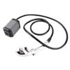 Portable Cordless Camping Shower Outdoor Digital Display Electric Shower Pump Rechargeable Shower