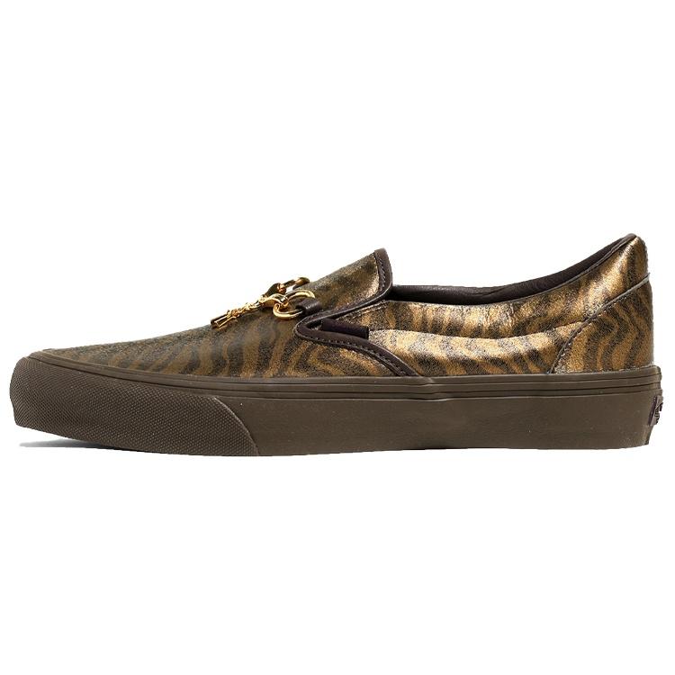 Vans Needles x Vault Classic Slip-On V  Animal Print - Brown  Men s VN0A3QXY2GU EU 40.5