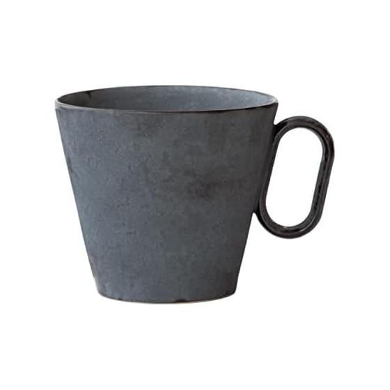 Wired Beans Wired Beans Mug to last a lifetime Double Wall Arita Ware (39Arita) Mug 270ml (Black Tenmoku Charcoal, 1)