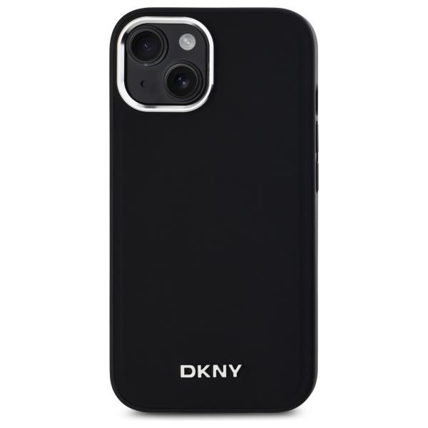 DKNY DKHMP14SPSCMCLK iPhone 14 6.1"black/black hardcase Plain Logo MagSafe