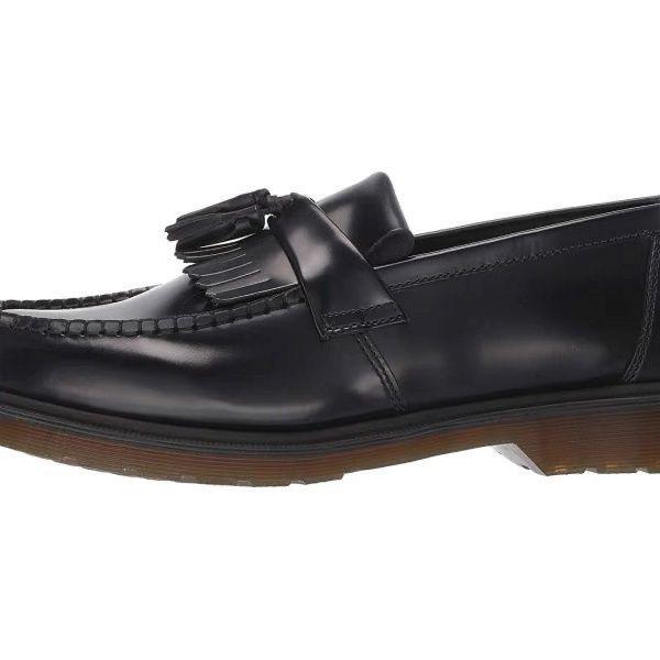 

Dr. Small Genuine Leather Retro Tassel Loafers - Unisex British College Style Variant 45