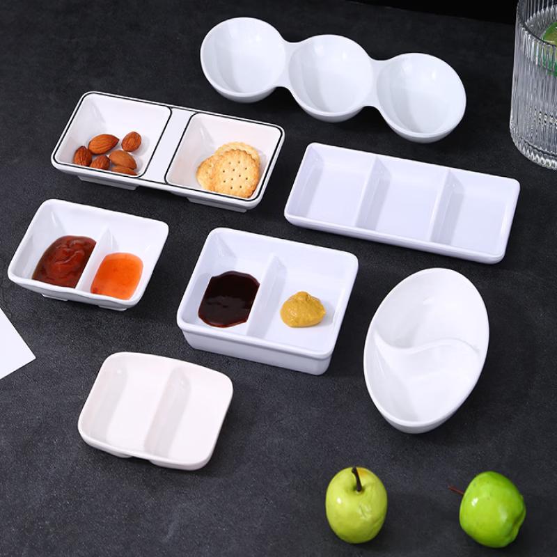 Melamine Divided Serving Dish