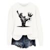 Women's Fashion Casual Long Sleeve Loose Printed Sweatshirt