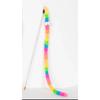 Pet Toy, Big Eyes Rainbow Caterpillar Cat Toy, Soft Flannel To Relieve Boredom and Have Fun, Cat Toy