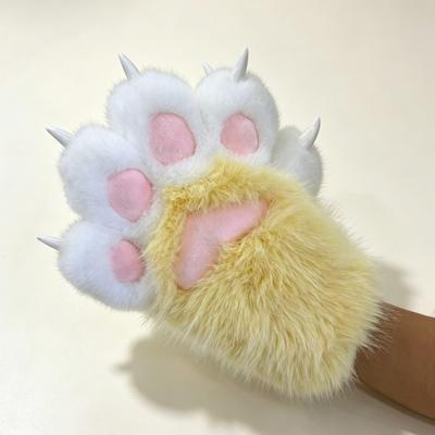 Teplá rukavice s drápem zvířete Kočičí drápové palčáky Roztomilé Cosplay rukavice Kostým Cosplay rekvizity