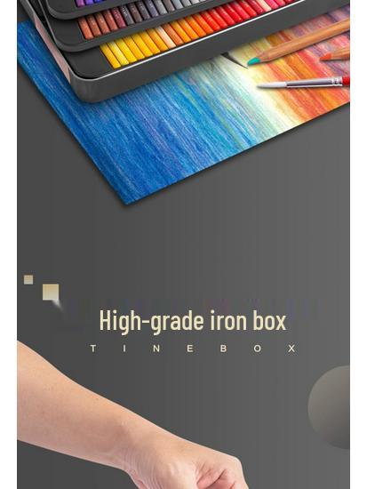 Marco Renoir Oil-based Water-soluble Colored Pencils, 120 Professional Colors, Hand-painted, Available In Sets of 72 or 48.