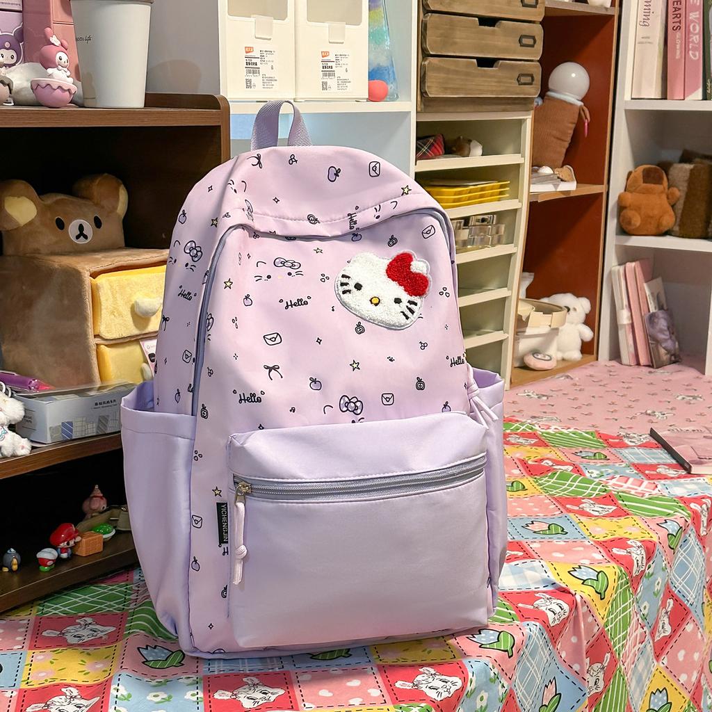 Schoolbag New Cute Female Junior High School Student Backpack Korean Backpack Elementary School Student Large Capacity School Bag Female Versatile