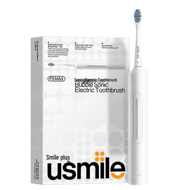

usmile P3MAX Звуковая электрическая зубная щетка вилка CN (адаптер в комплекте)