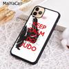 MaiYaCa BJJ Brazilian Jiu Jitsu Art Sport Phone Case For iPhone 16 15 14 plus XR XS 11 12 13 pro max Cover coque