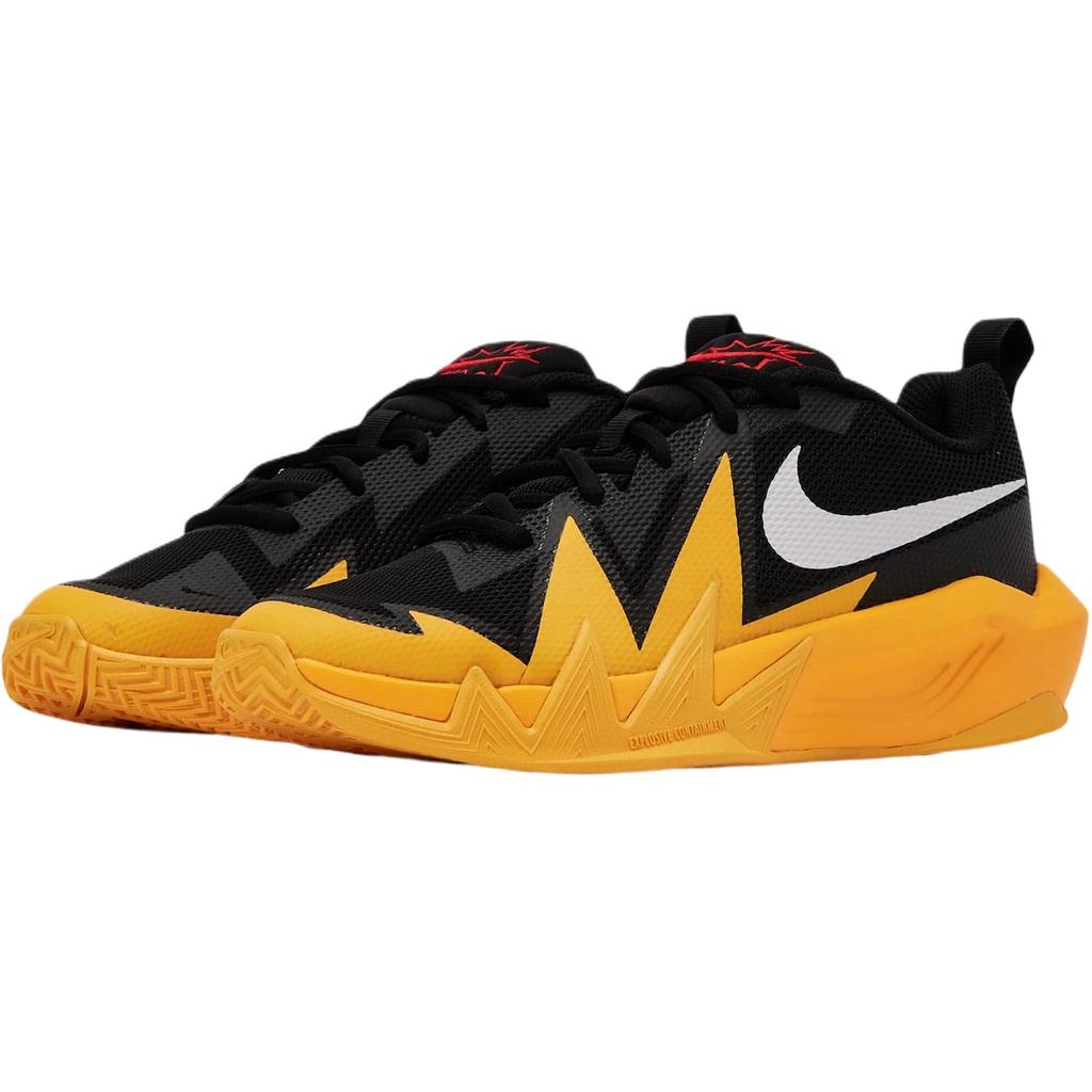 Nike ST Dynamite Comfortable Versatile Supportive Durable Breathable Non-Slip Low-Top Kids Basketball Shoes Kids sneaker Black Yellow IH2308-007