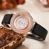 Luxury Diamond  Women's Watch Female Students Fashionable Simple Round Quartz Watch Women's Watch