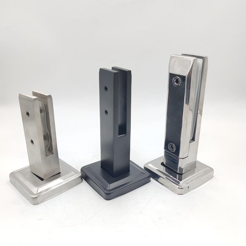 304 Stainless Steel Glass Pool Clamp Handrail Base Clip