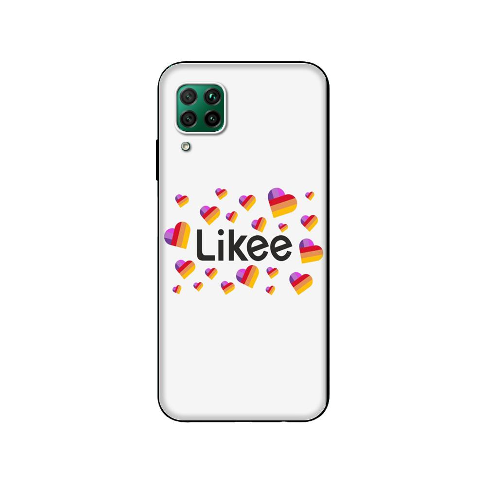 Black tpu Case For Huawei P30 Lite P30 Pro P40 Case For Huawei P40 LITE E P Smart Case Cover fashion Likee cat bear love heart