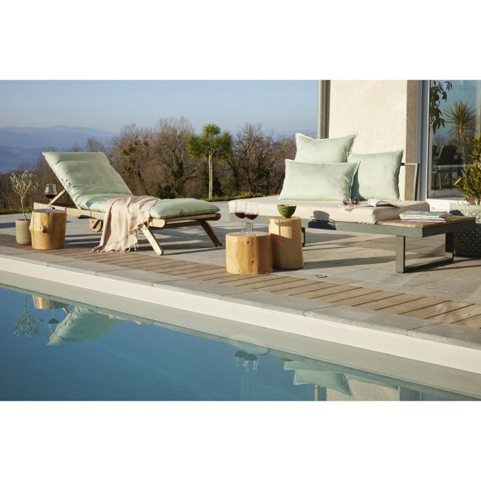 "Naïa Outdoor" Cushion Cover All Sizes The Butterfly Effect - Naîa Caraibes - Cushion Cover 45 X 45 Cm