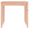 Garden Table 159.5 x 82.5 x 76 cm Solid Douglas Fir Wood