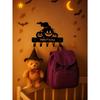 Wrought Iron Wall Hook Halloween Pumpkin Home Decor Towel Holder
