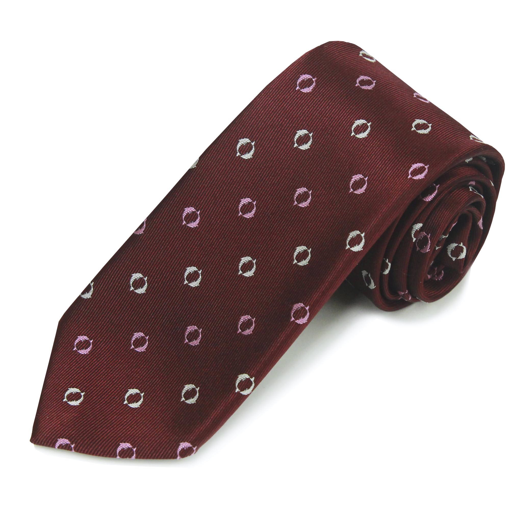 

Nishijin Weave Dolphin Red Red Brown Business Casual Подарок на день рождения Подарок Сделано в Японии [OnCoM] Для отца thsu2102-002