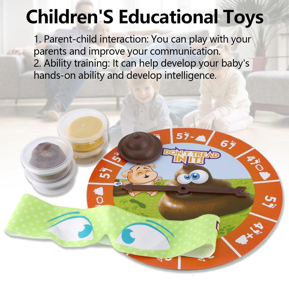 

Ребенок не наступает на это, наступай на дерьмо, счастливая интерактивная игра для родителей и детей