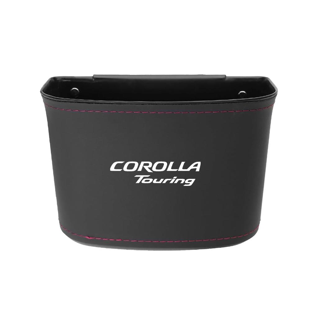 Corolla Car Trash Can Semicircular Car Trash Pocket for Door or Seat Back Large and Convenient for Storing Small Includes a Set of 1 for Corolla