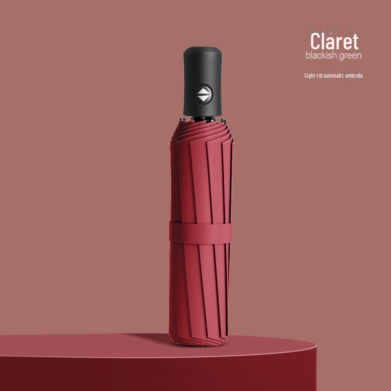 24-Bone Extra Large Fully Automatic Folding Umbrella for Sun and Rain Protection