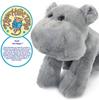 Tiger Tale Toys Huck the Hippo 12-inch Stuffed Animal