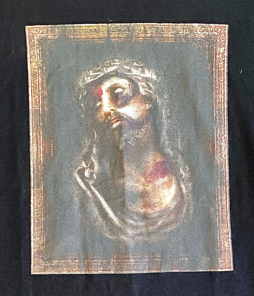 Black Scale Nightmare Jesus T Shirt Halloween T Shirt Mens Medium T Shirt Unisex T-Shirt XXXL