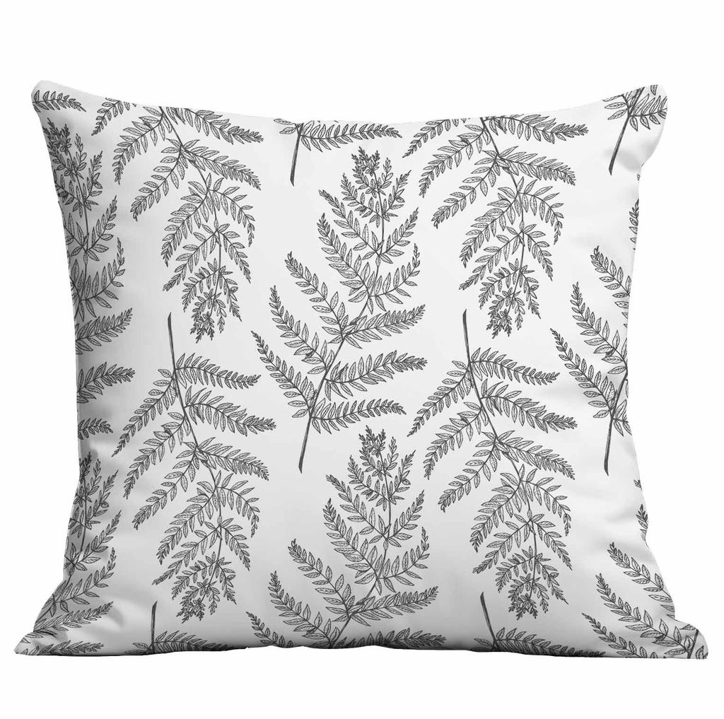 Simple Plant and Flower Pillowcase Home Cushion Pillowcase Decoration