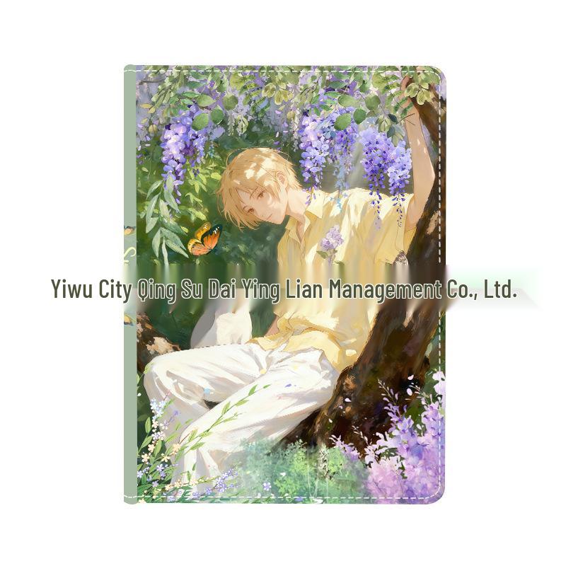 B5 Natsume Forest Travelogue Anime Hardcover Leather Notebook A-226