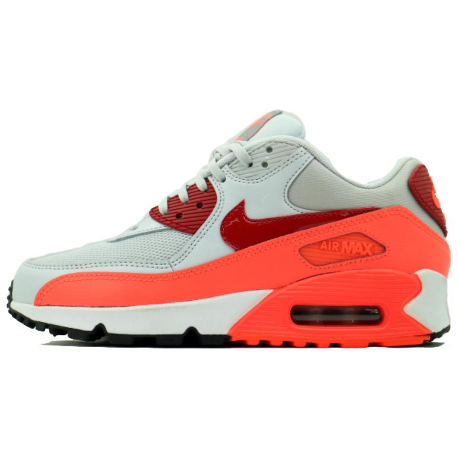 

Nike Air Max 90 Essential Pure Platinum Total Crimson Women s 616730-028 41