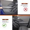 Carbon fiber Front Door Armrest Trim Sticker For Subaru Crosstrek -2024