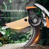 SK5 Steel Professional Garden Pruning Shears for Thick Branches - Durable and Powerful Scissors for Fruit Trees and Household Use