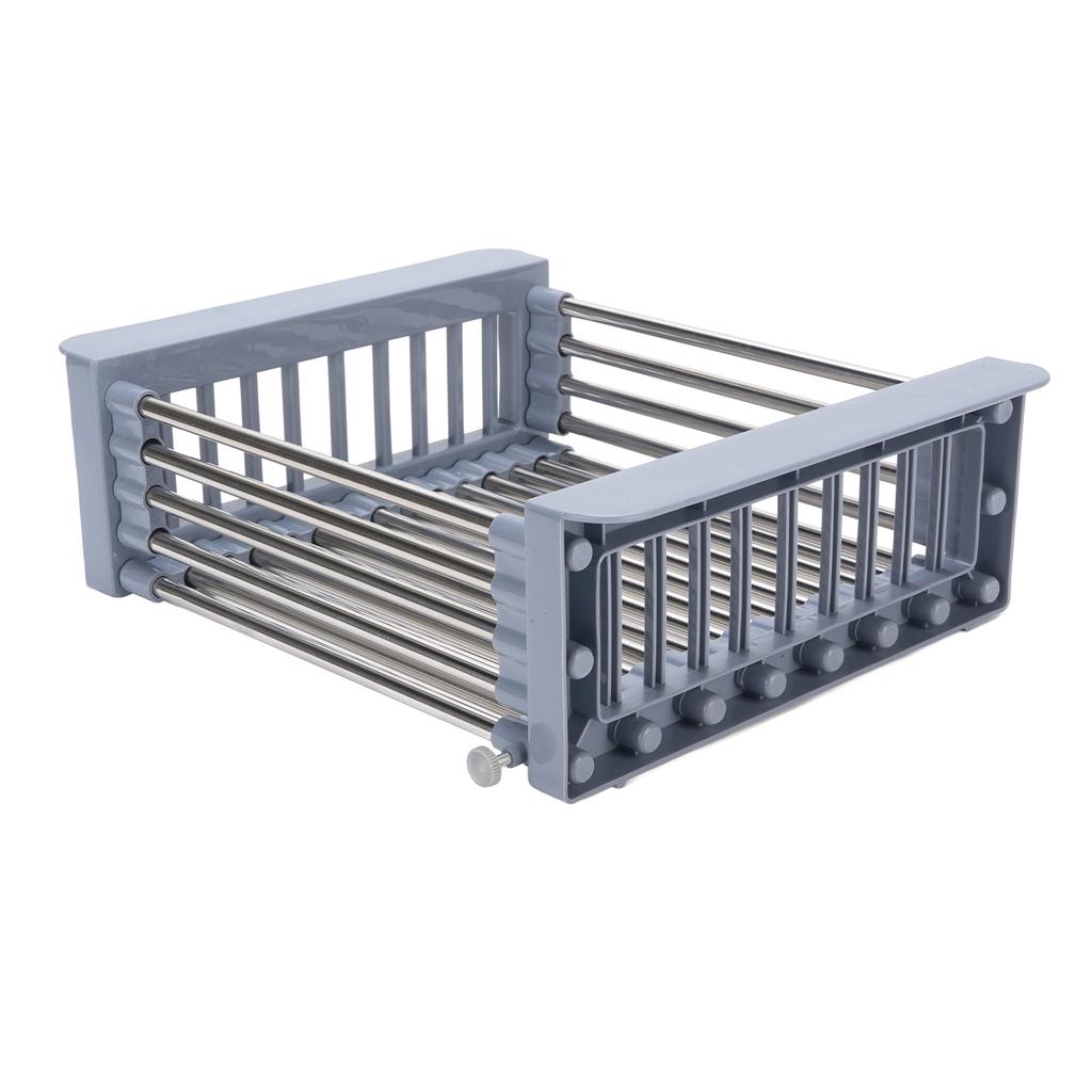 Over The Sink Strainer Basket Stainless Steel Multifunctional Easy To Clean Extendable Sink