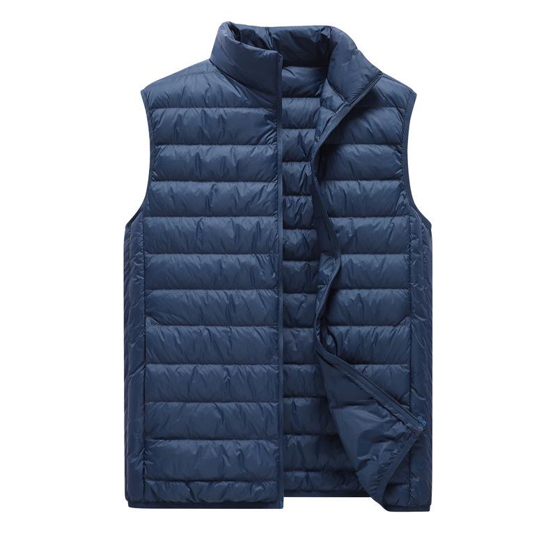 Unisex Lightweight Stand-Up Collar Winter Sport Vest