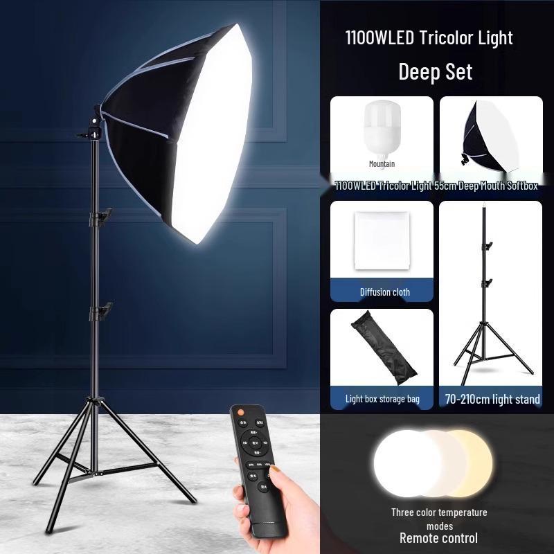 5070 Softbox Lighting Kit for Photography & Video Broadcasting: Indoor Portrait & Clothing Shooting