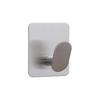 Adhesive Wall Hook, Stick and Peel, Easy Installation, No Trace, Tape Type, Modern Stainless Steel Hanger Steel Hanger | Adhesive Towel Hook Type for
