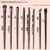 Black Brushed Eyeshadow & Eyeliner Makeup Brush for Highlighting & Detailing